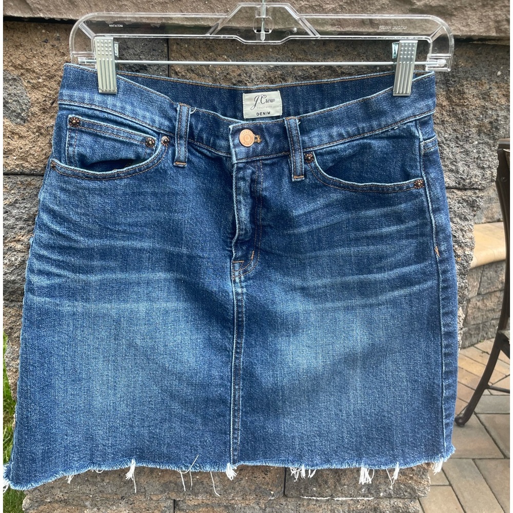 J. Crew Denim Skirt Size: 27